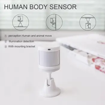1gb Zigbee Smart Home Smart Cilvēka Ķermeņa Sensoru, Kustību PIR Kustības Sensoru Bezvadu Savienojumu Sensors Mijia Mājas