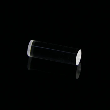 Diametrs 2 mm, garums 6 mm materiāls H-K9L caurspīdīga augstas kvalitātes optiskā stikla stienīti objektīvs pārdošanā