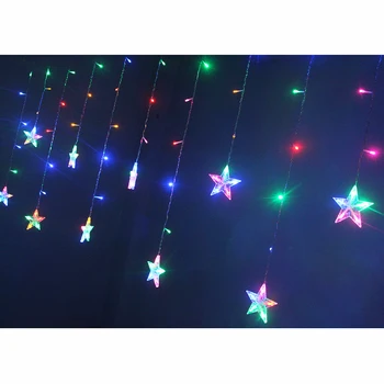 LED Zvaigžņu pasaku Gaismas stīgu Ziemassvētku Vainags led Iekštelpu mājās partijas apdare Stīgu gaismas, lai Kāzas, Atpūta