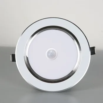 Smart Home Kustības Sensors LED Downlight 5W 7W 9W 12W 15W 18W Par Gaitenis, Kāpnes Depo Bērni Istabā Griestu Lampas MJ1007