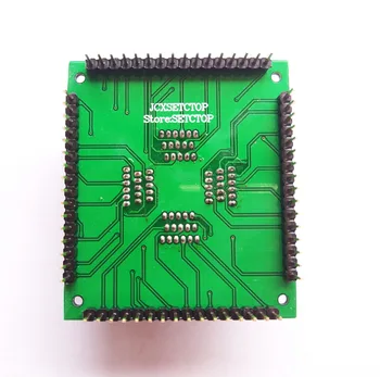 TQFP64 LQFP64 QFP64 ligzdas adapteris IC mikroshēmā testa dedzināšana sēdekļa STM32 QFP64 0,5 m programmētājs LQFP64 adapteri